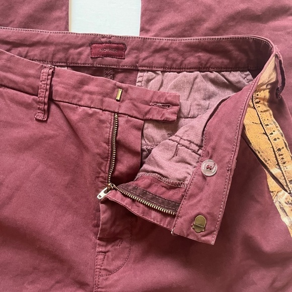 Mother The Shaker Prep Fray Killing Time Size 29 Metallic Stripes - Picture 5 of 15